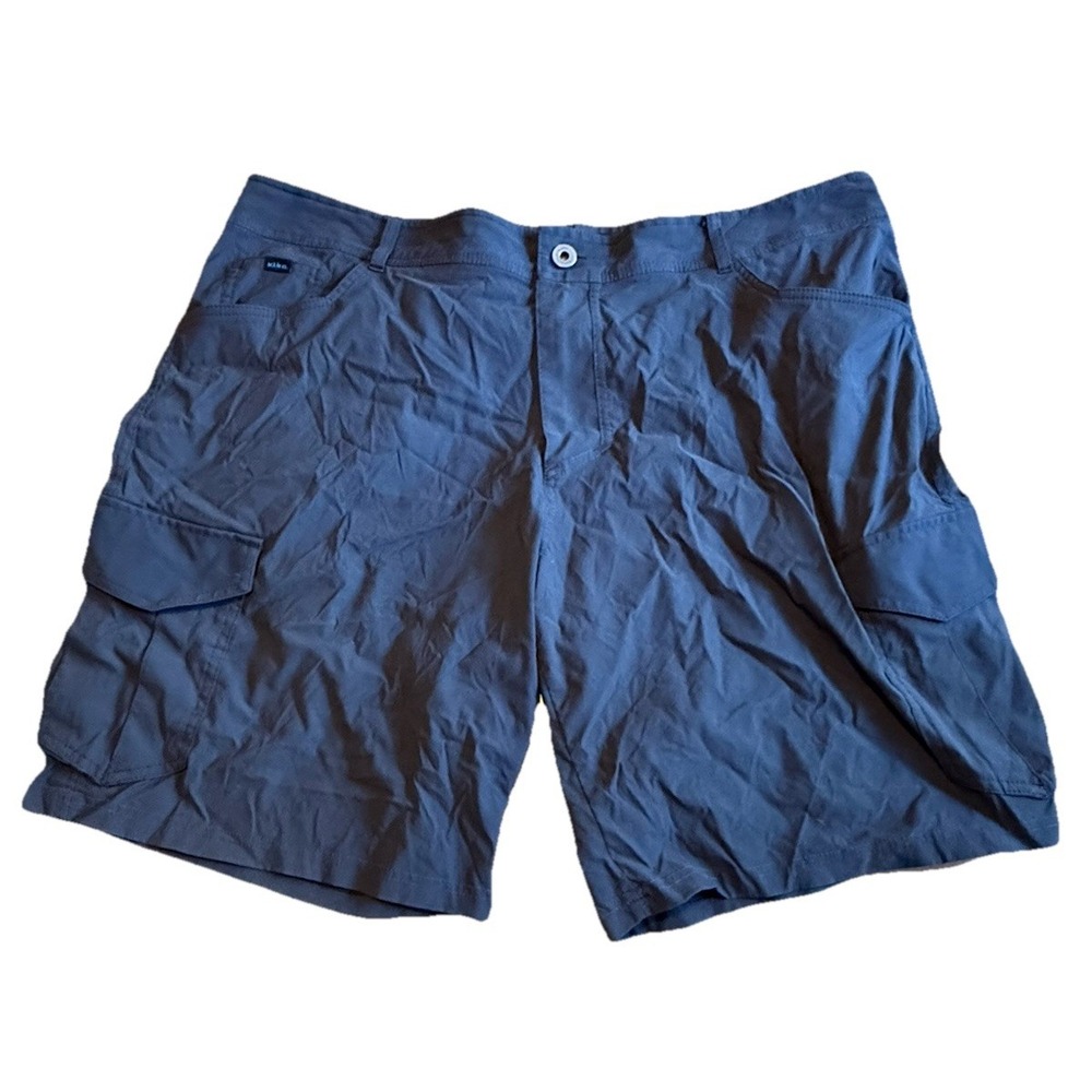 Kuhl Renegade Shorts Mens 42 Dark Gray Nylon‎ Blend Outdoor Utility Hiking Tech
